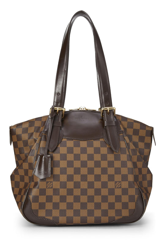 Louis Vuitton, Damier Ebene Verona MM d'occasion, marron