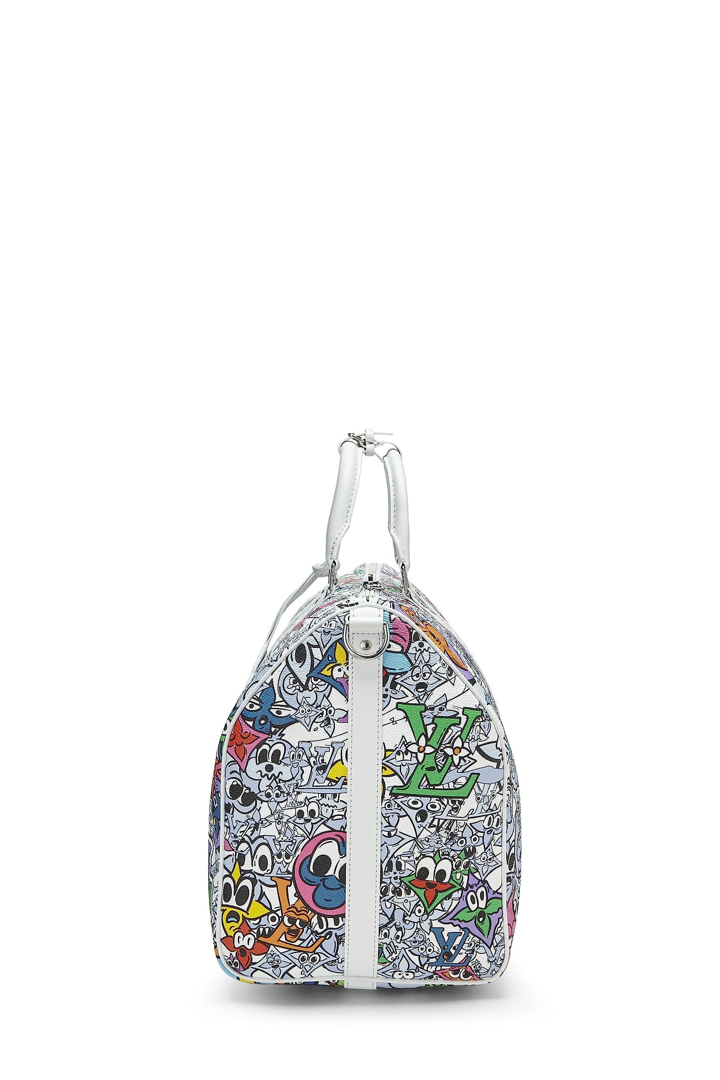 Louis Vuitton, sac bandoulière Keepall 50 multicolore Monogram Comics d'occasion, multicolore