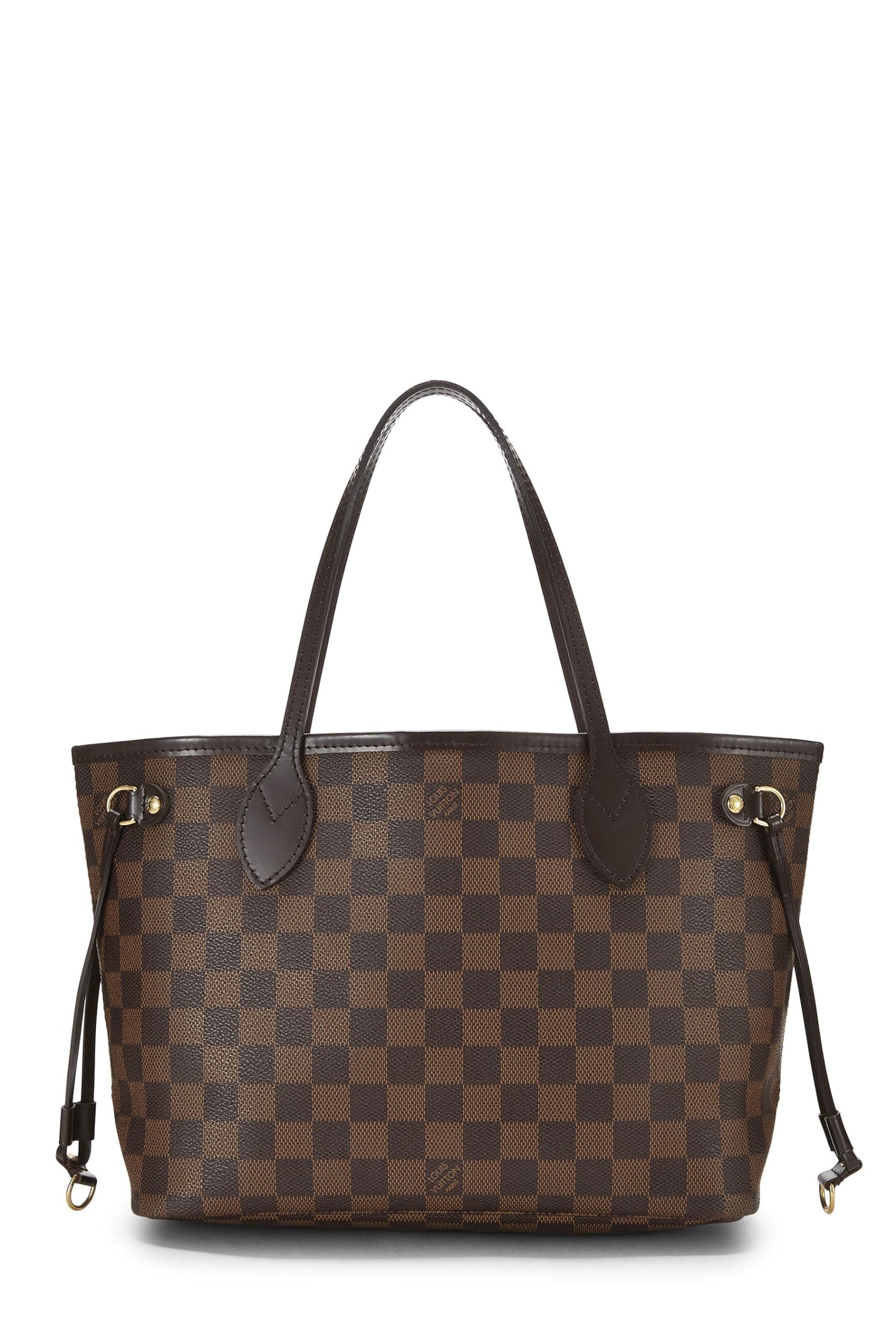 Louis Vuitton, Damier Ebene Neverfull PM d'occasion, marron