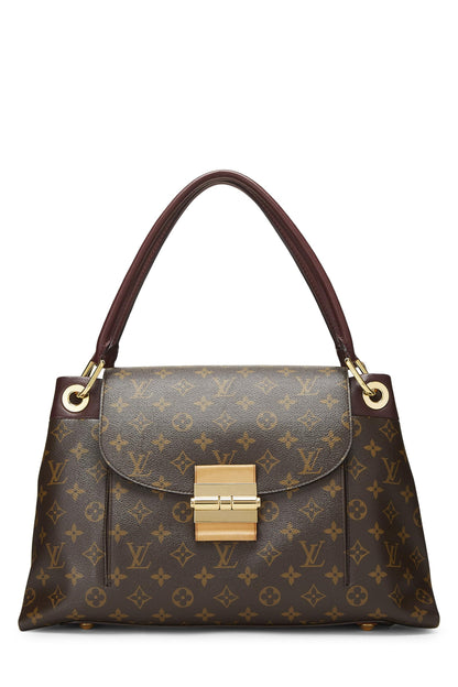 Louis Vuitton, Olympe en toile monogram violette d'occasion, violet