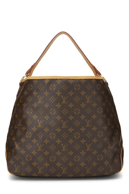 Louis Vuitton, Pre-Loved Monogram Canvas Delightful MM, Brown