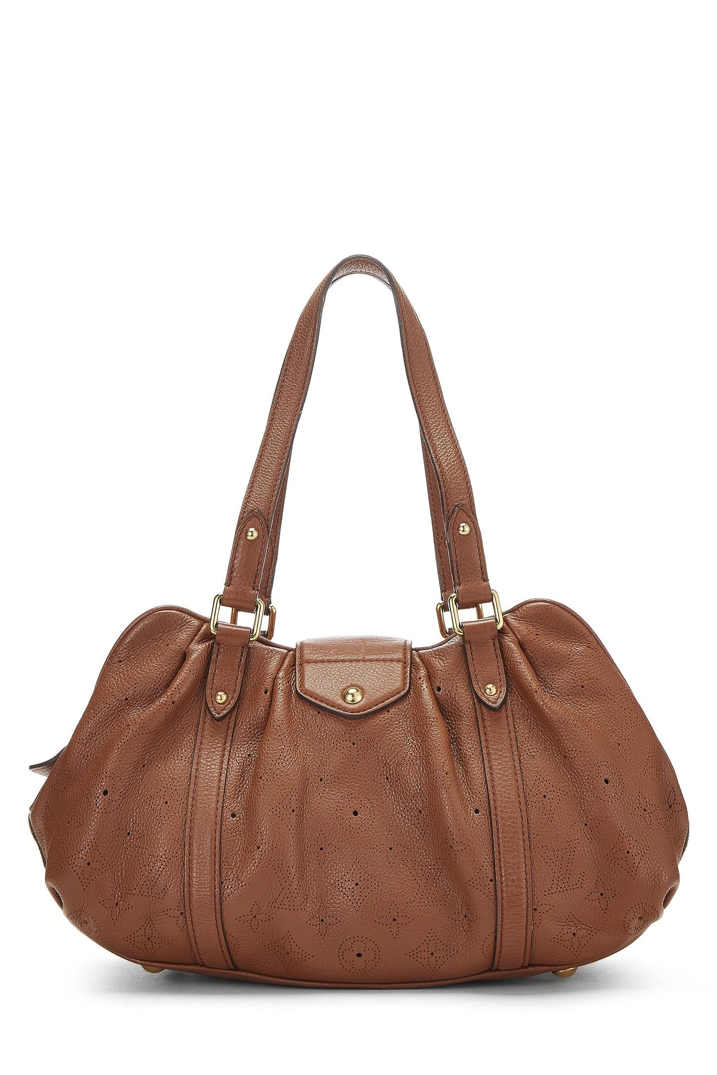 Louis Vuitton, Mahina Lunar PM marron d'occasion, monogramme marron