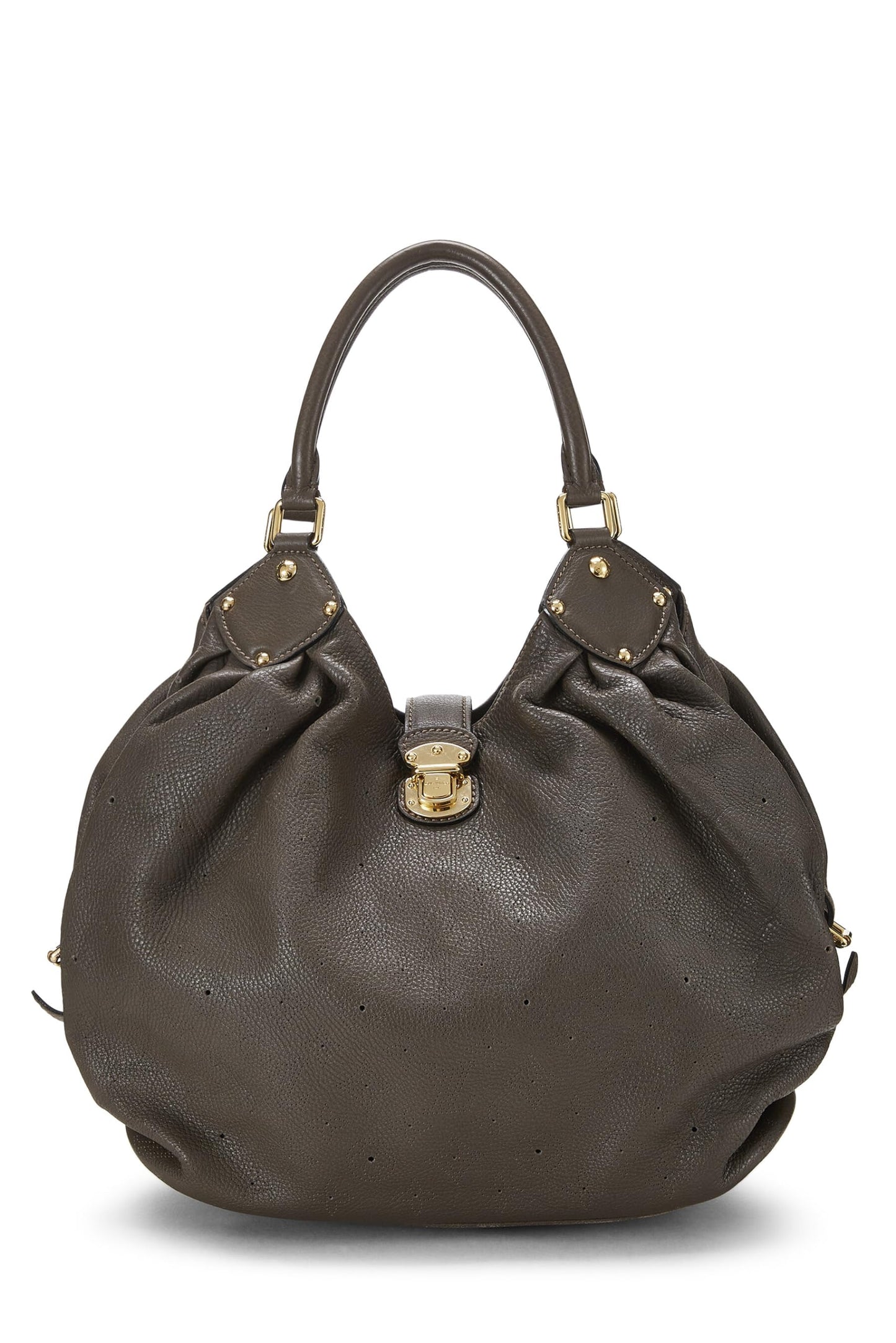 Louis Vuitton, Monograma Mahina grande marrón Pre-Loved, Gris