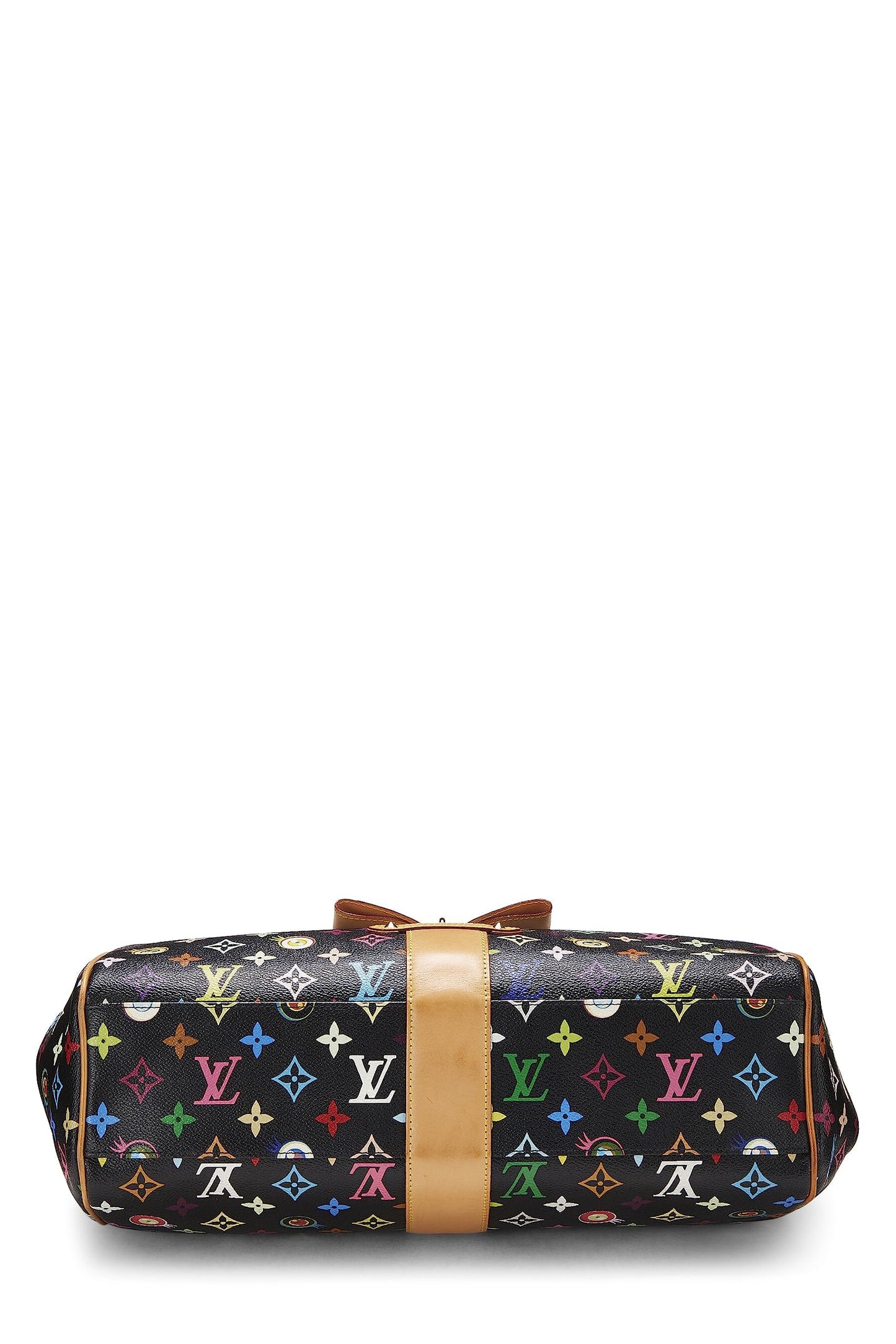 Louis Vuitton, Pre-Loved Takashi Murakami x Louis Vuitton Black Monogram Multicolore Eye Love Sac Retro GM, Black