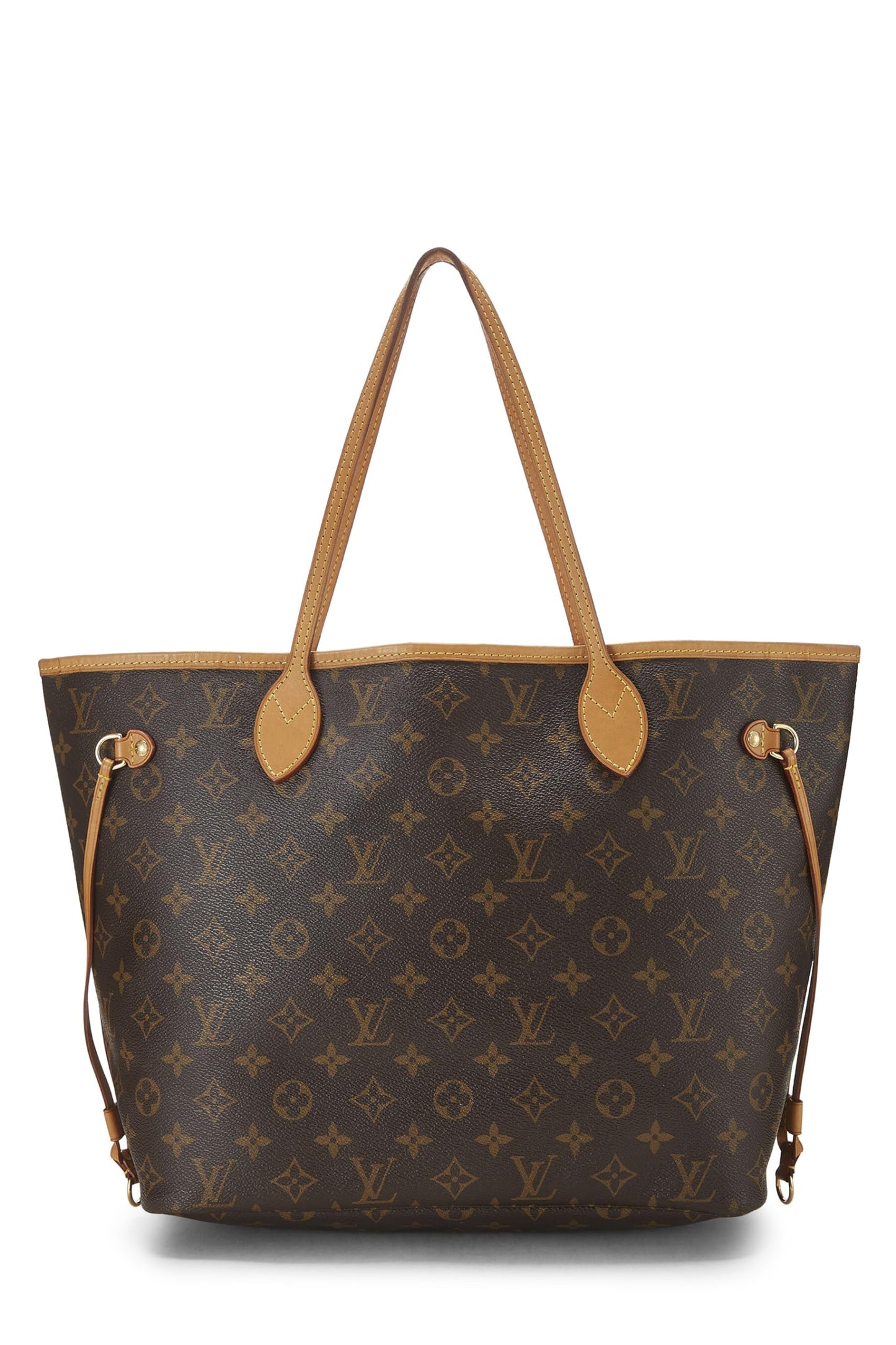 Louis Vuitton, Lienzo con monograma pre-amado Neverfull MM NM, Marrón