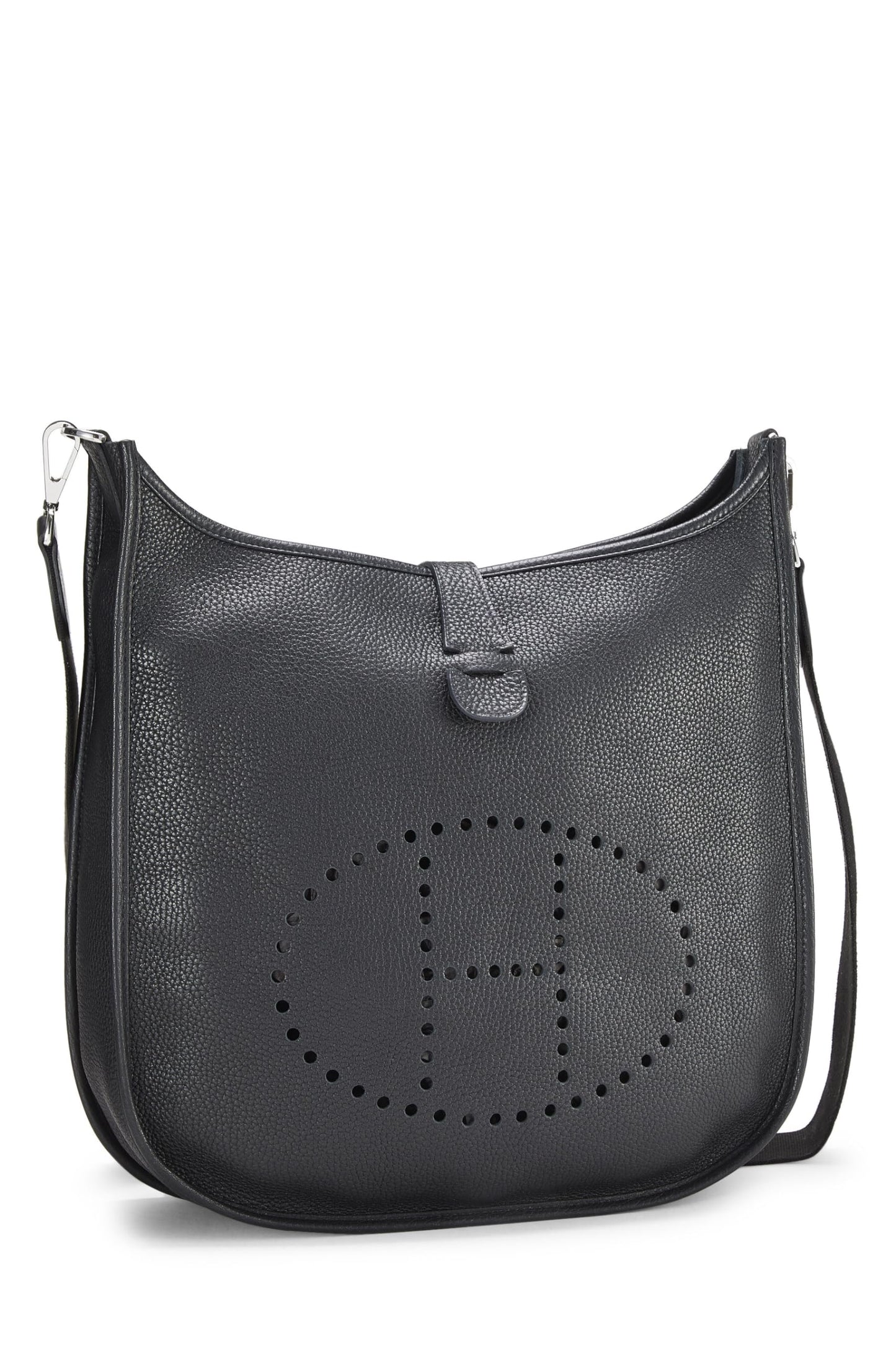 Hermès, Pre-Loved Negro Clemence Evelyne III GM, Negro