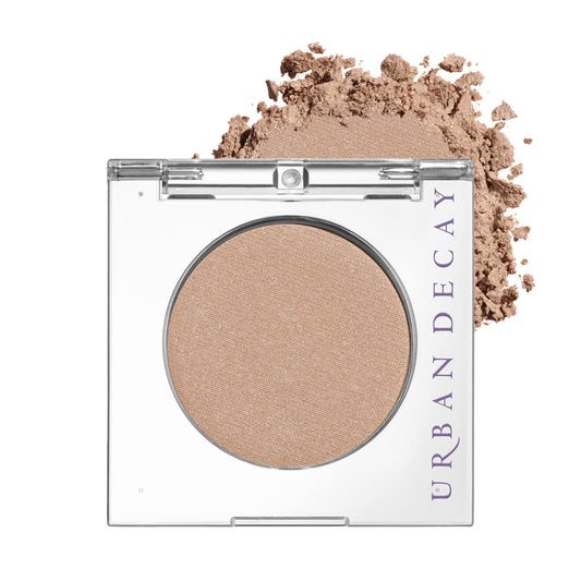 URBAN DECAY Sombra de ojos de larga duración 24/7 individual (virgen - satén beige frío), sombra de ojos de alto pigmento compacta, colores suaves y mezclables, sin arrugas, vegana - 0.06 oz