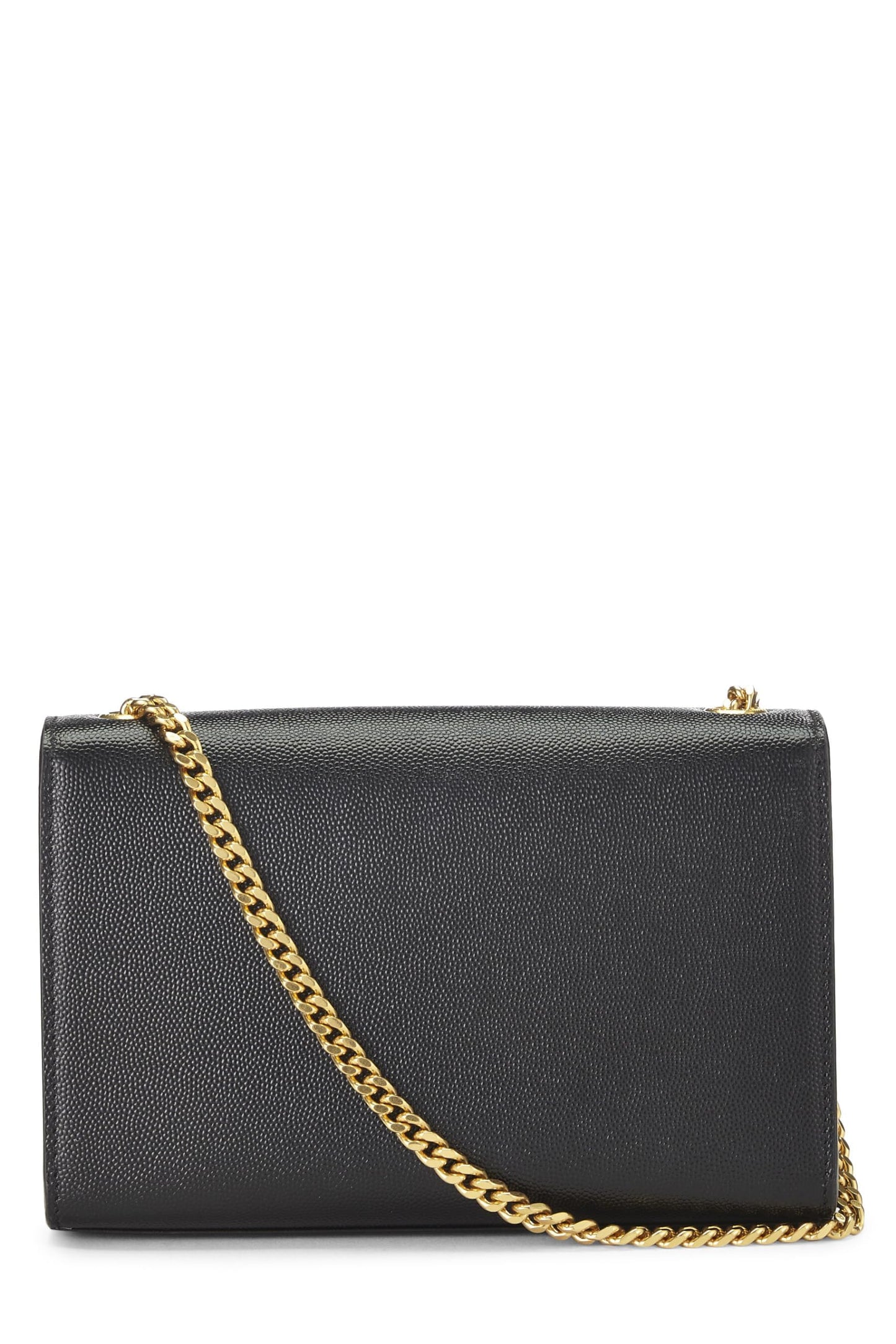 Yves Saint Laurent, Kate Small en cuir grainé noir d'occasion, noir