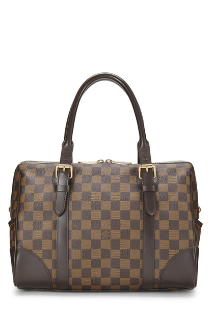 Louis Vuitton, Pre-Loved Damier Ebene Berkeley, Marrón