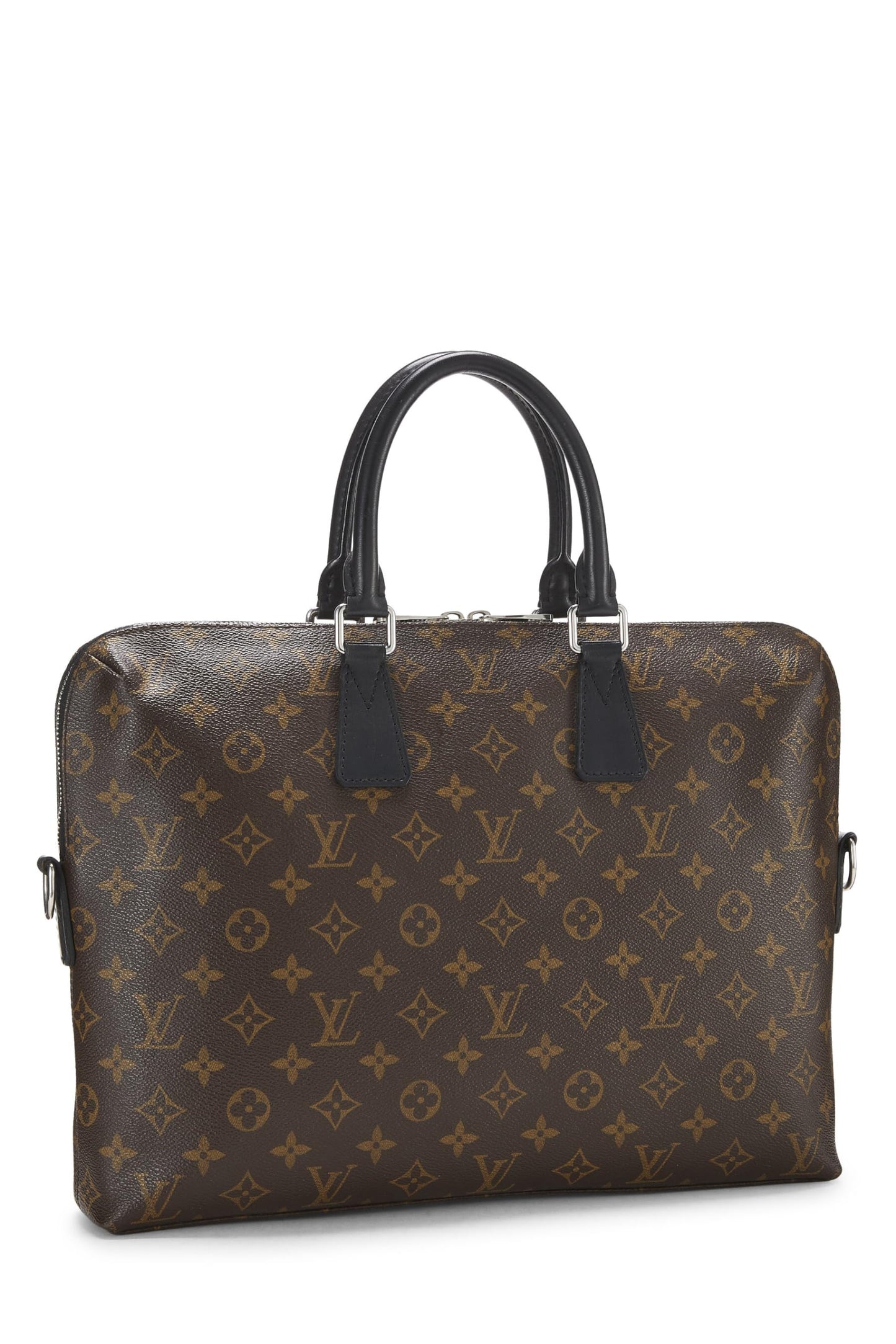 Louis Vuitton, Pre-Loved Monogram Macassar Porte-Documents Jour, Brown