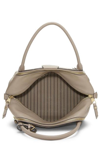 Louis Vuitton, Pre-Loved Gris Empreinte Marais MM, Gris