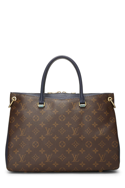 Louis Vuitton, Pre-Loved Navy Monogram Canvas Pallas, Navy