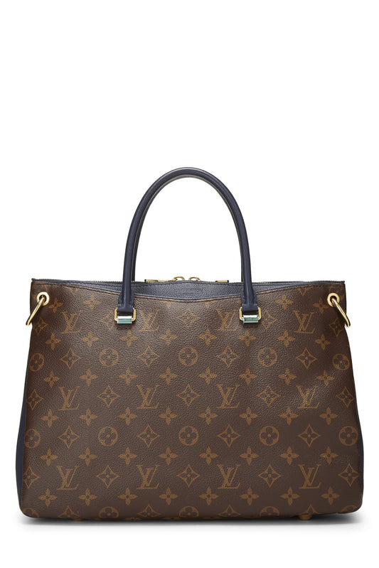 Louis Vuitton, Pallas en toile monogram bleu marine d'occasion, bleu marine