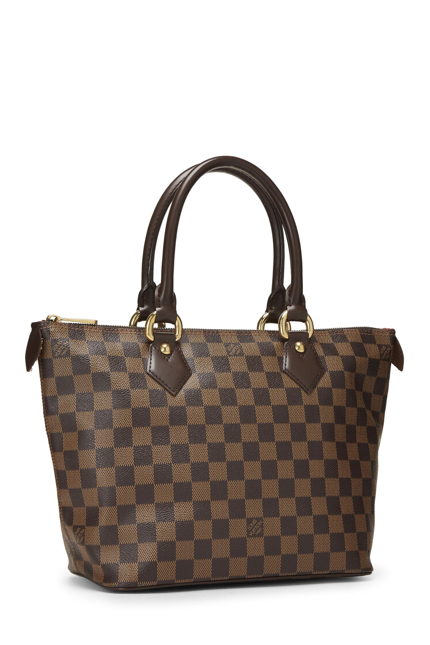 Louis Vuitton, Saleya PM Damier Ebène d'occasion, marron