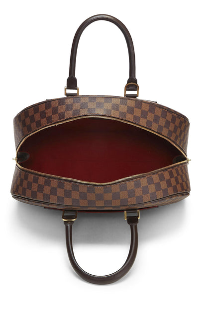 Louis Vuitton, Pre-Loved Damier Ebene Nolita XL, Brown