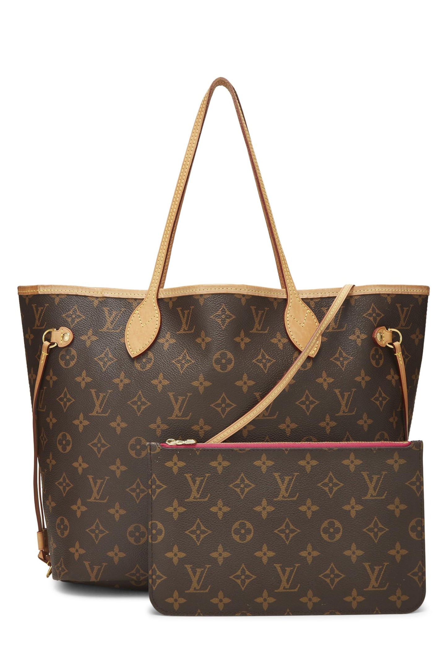 Louis Vuitton, Pre-Loved Pink Monogram Canvas Neo Neverfull MM, Pink