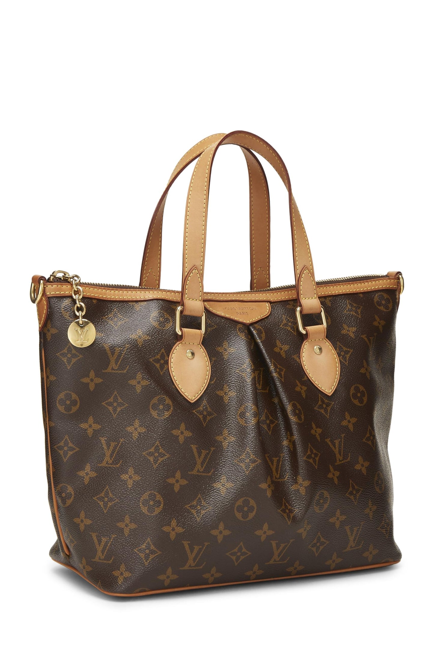 Louis Vuitton, Pre-Loved Monogram Canvas Palermo PM, Marrón