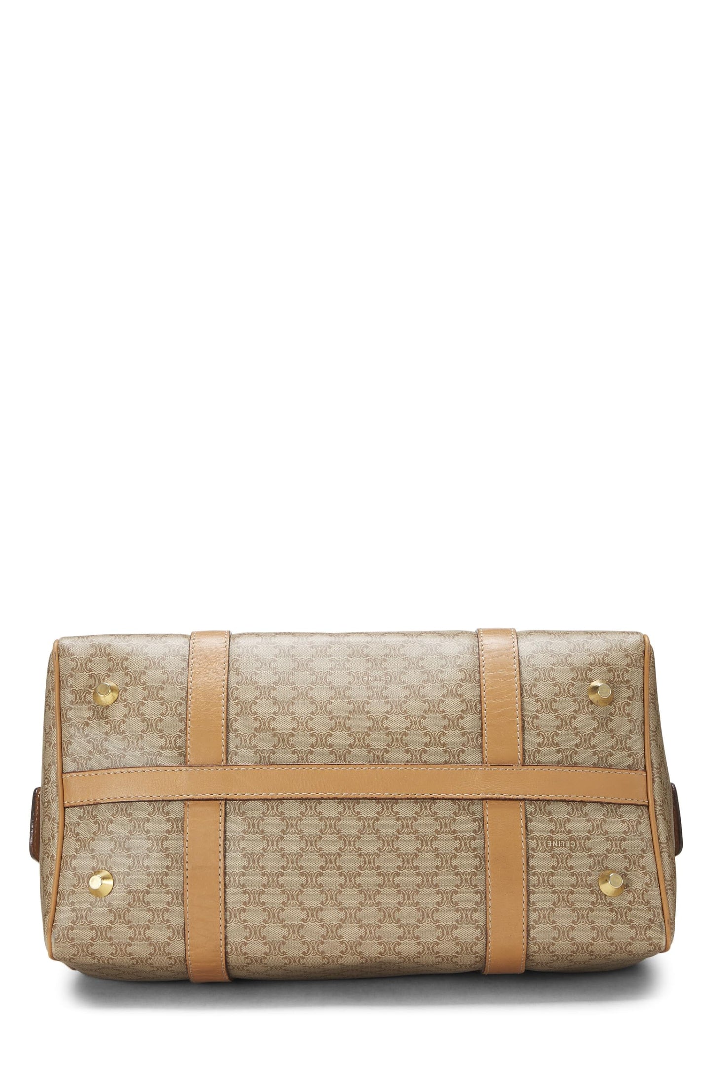 Céline, Toile enduite beige Macadam Boston, beige, d'occasion