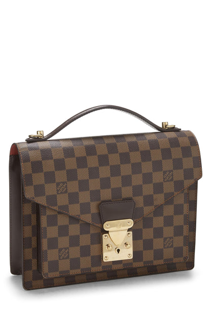 Louis Vuitton, Pre-Loved Damier Ebene Monceau, Brown