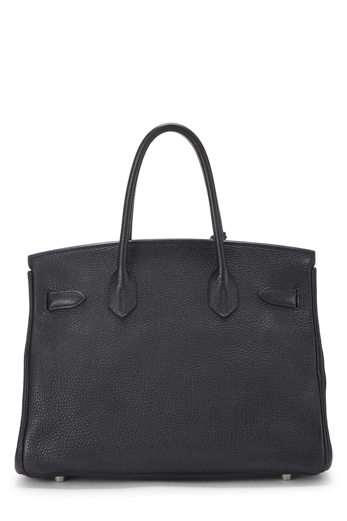 Hermès, Pre-Loved Black Togo Birkin 30, Black