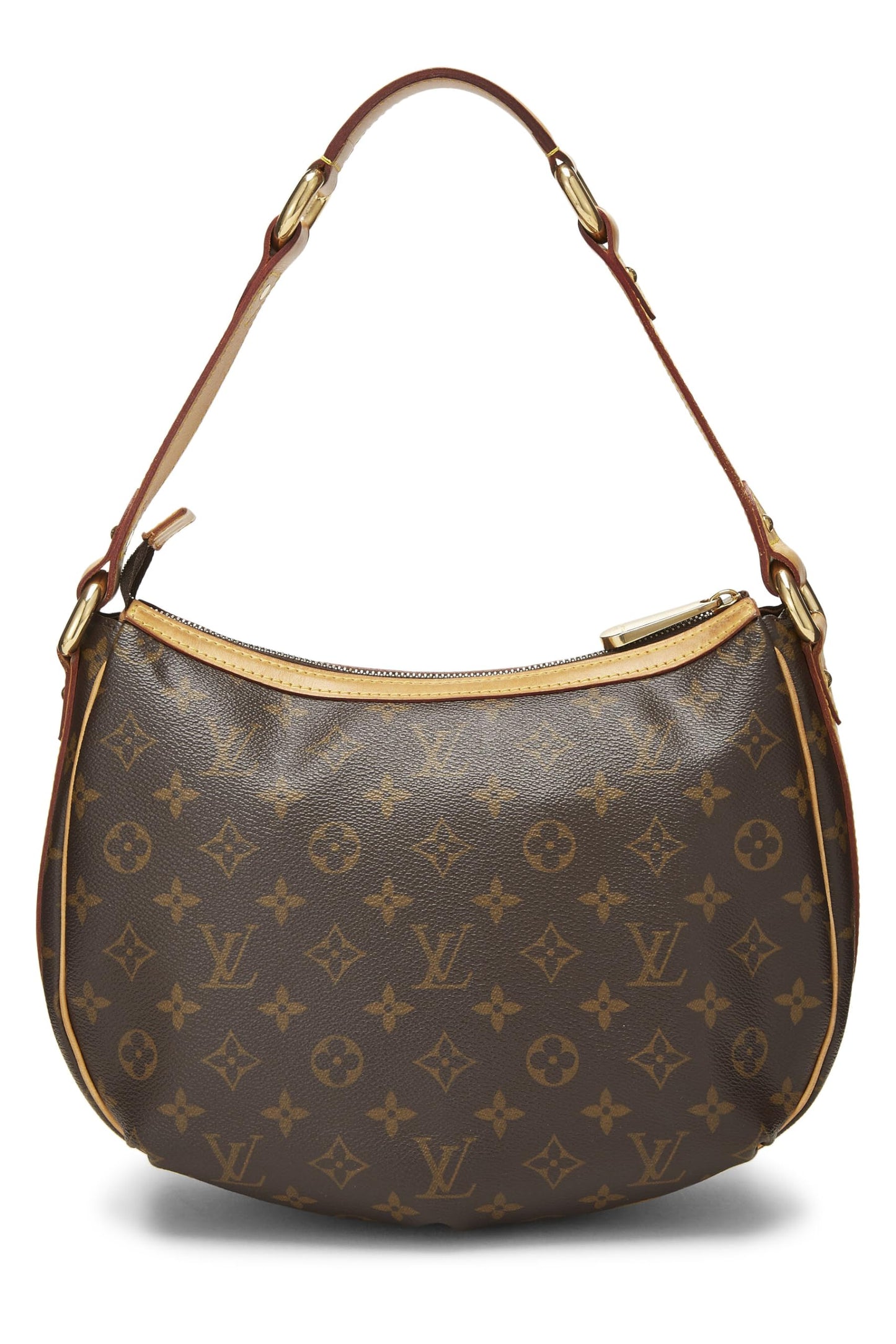 Louis Vuitton, Tulum PM en toile Monogram d'occasion, marron