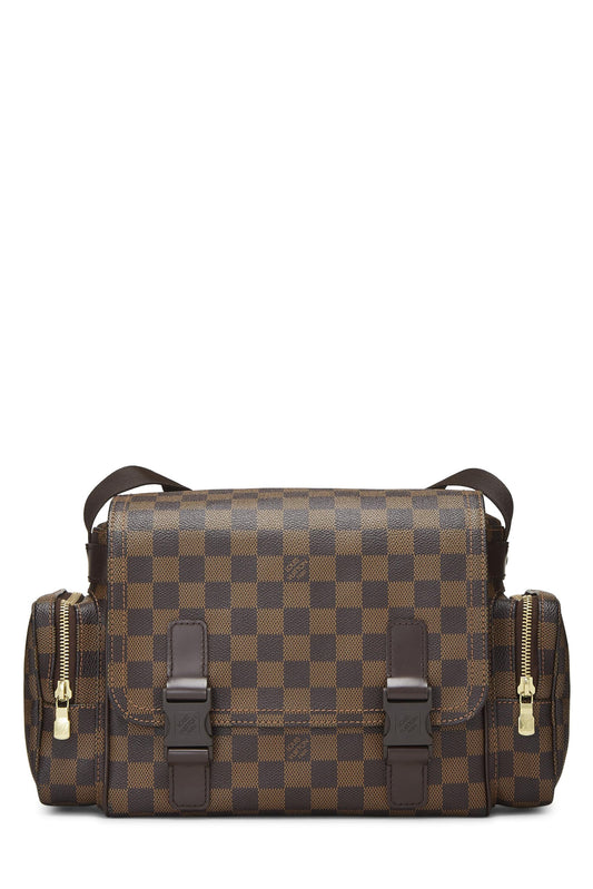 Louis Vuitton, Mensajero Damier Ebene Melville pre-amado, Marrón