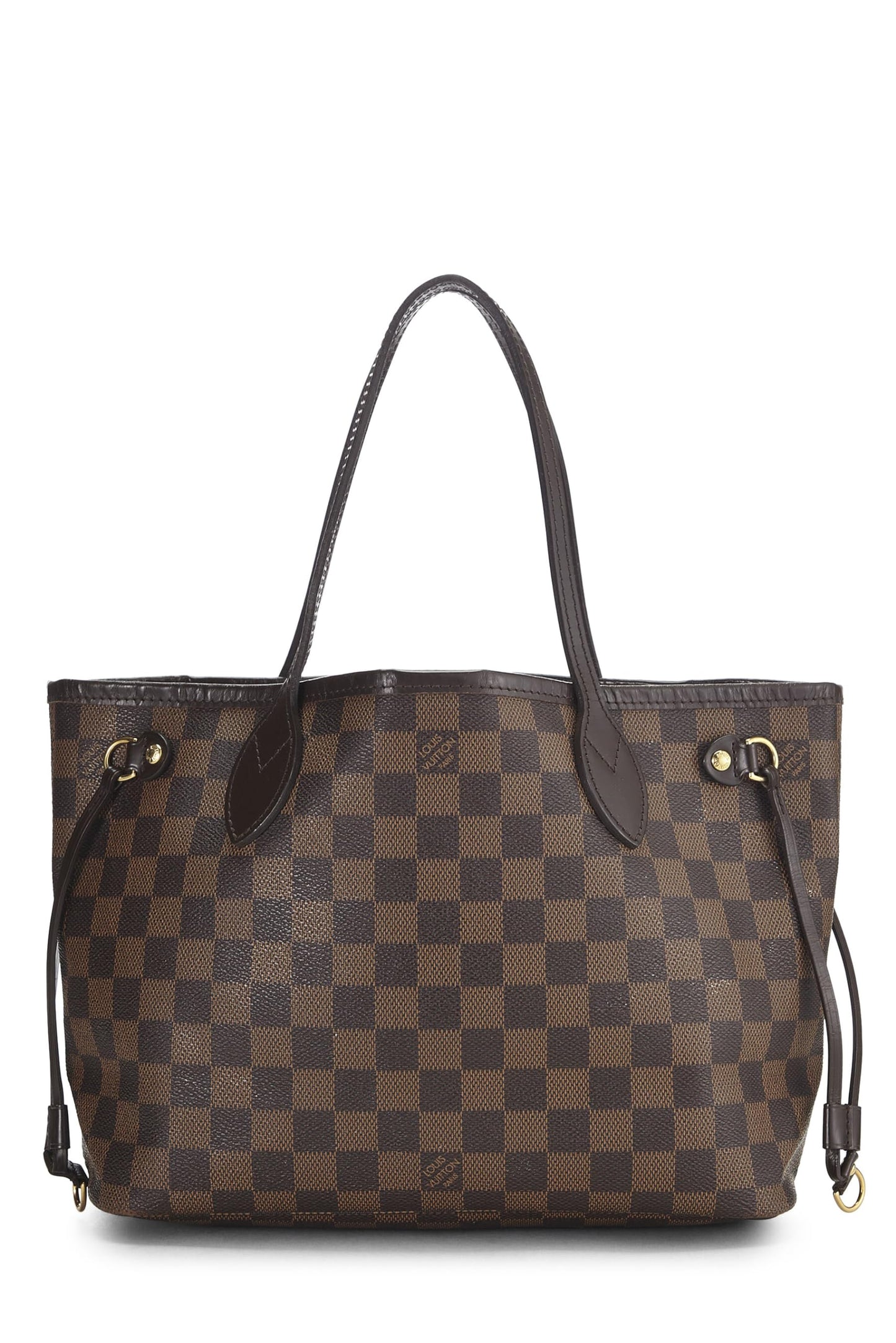 Louis Vuitton, Damier Ebene Neverfull PM pre-amado, Marrón