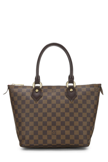 Louis Vuitton, Saleya PM Damier Ebène d'occasion, marron