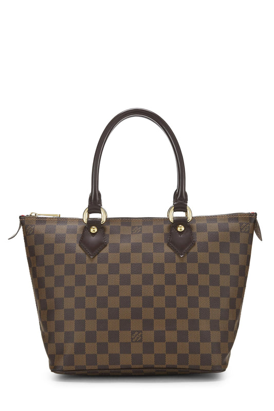 Louis Vuitton, Pre-Loved Damier Ebene Saleya PM, Brown