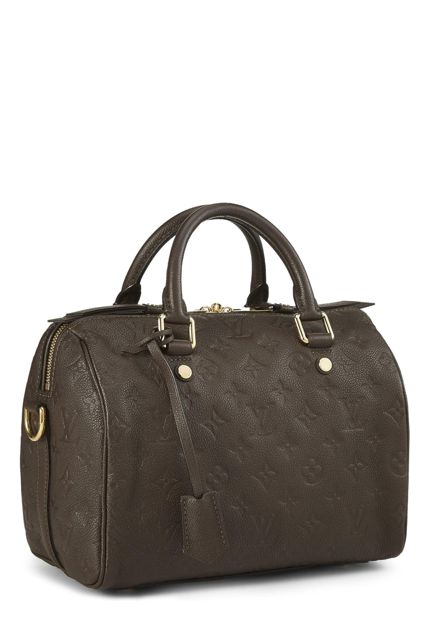 Louis Vuitton, Pré-aimé Ombre Monogram Empreinte Speedy Bandouliere 25, Marron