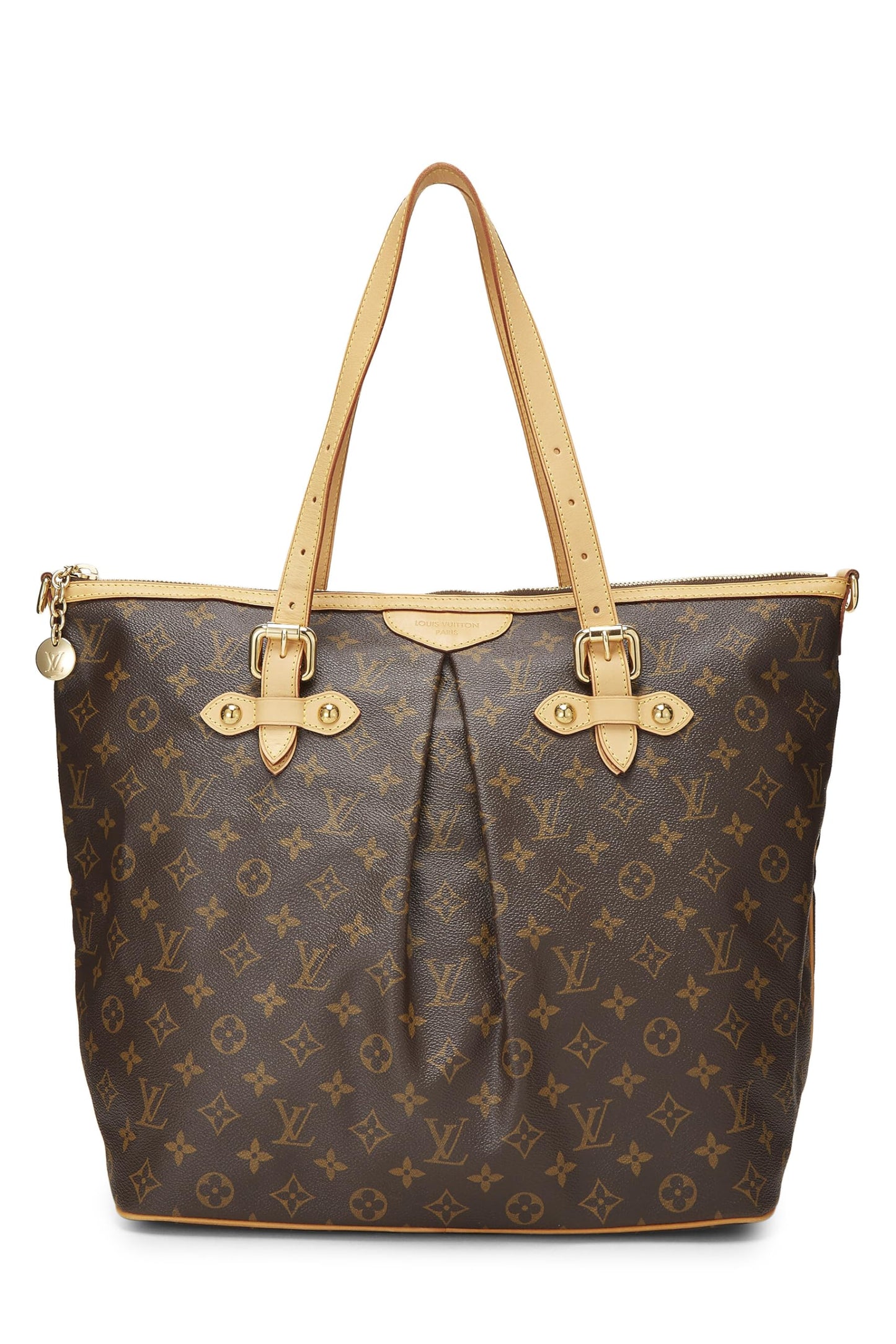 Louis Vuitton, Pre-Loved Monogram Canvas Palermo GM, Brown