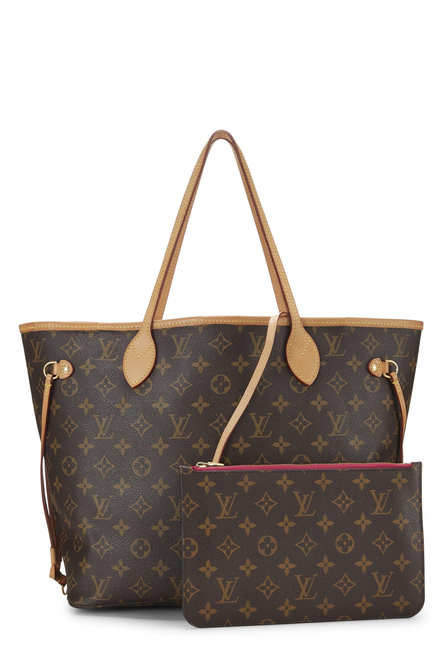 Louis Vuitton, Pre-Loved Pink Monogram Canvas Neo Neverfull MM, Pink