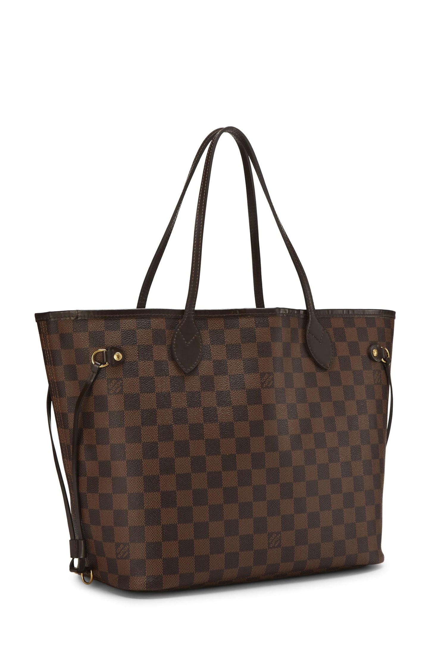 Louis Vuitton, Damier Ebene Neverfull MM NM d'occasion, marron