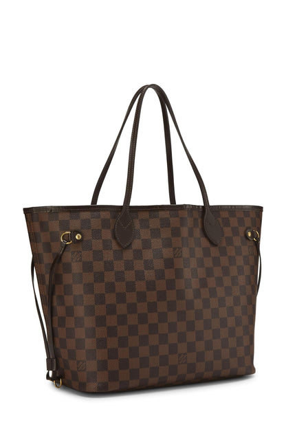 Louis Vuitton, Damier Ebene Neverfull MM NM d'occasion, marron