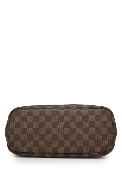 Louis Vuitton, Damier Ebene Neverfull PM d'occasion, marron