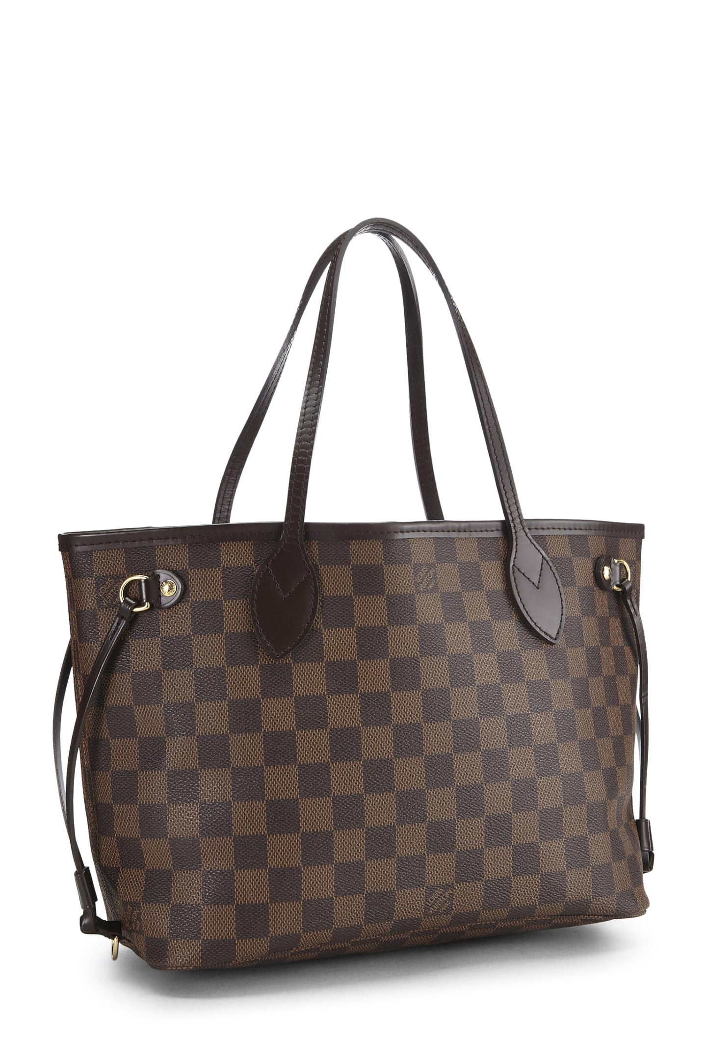 Louis Vuitton, Damier Ebene Neverfull PM pre-amado, Marrón