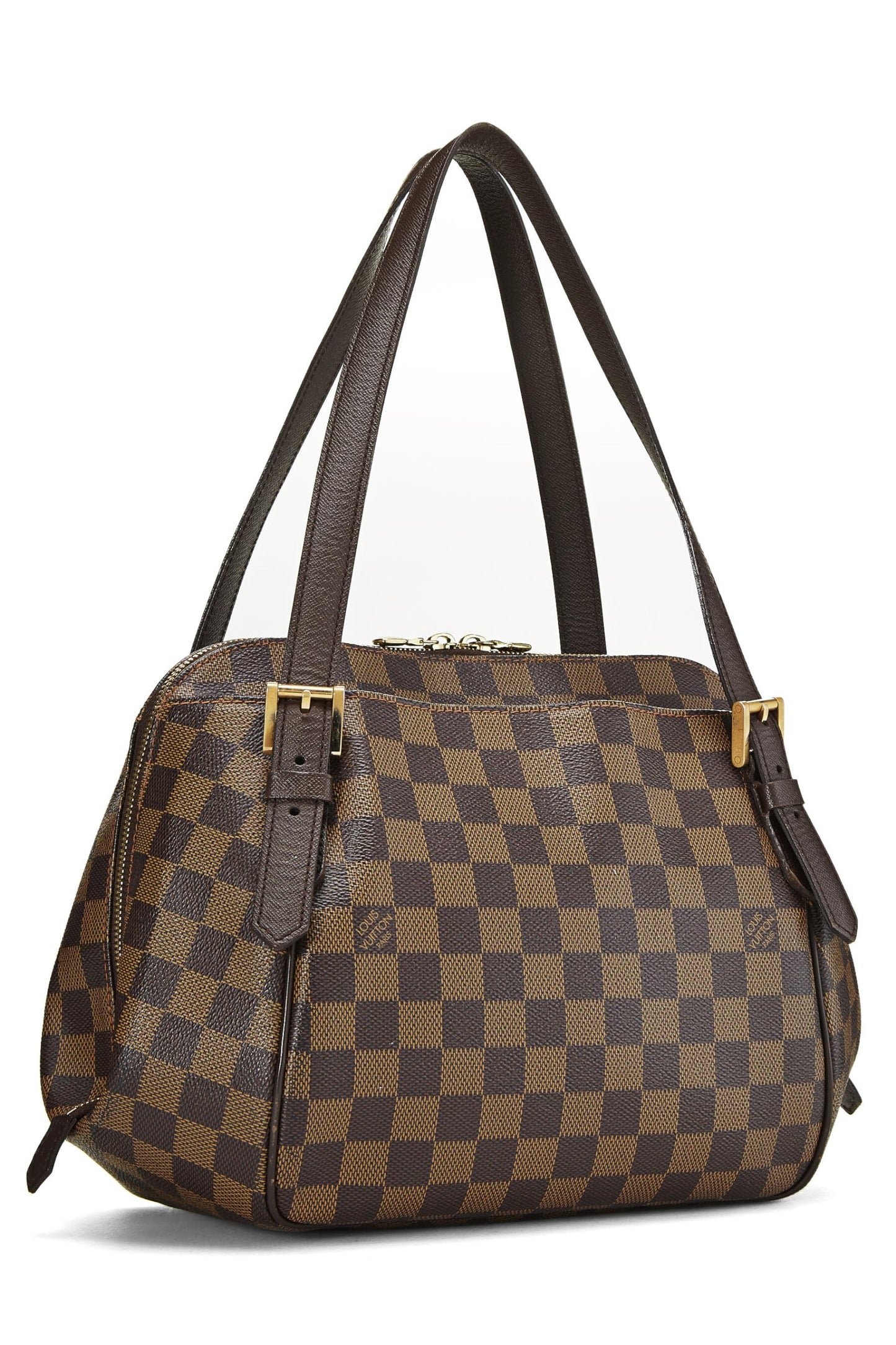 Louis Vuitton, Damier Ebene Belem MM pré-aimé, Marron