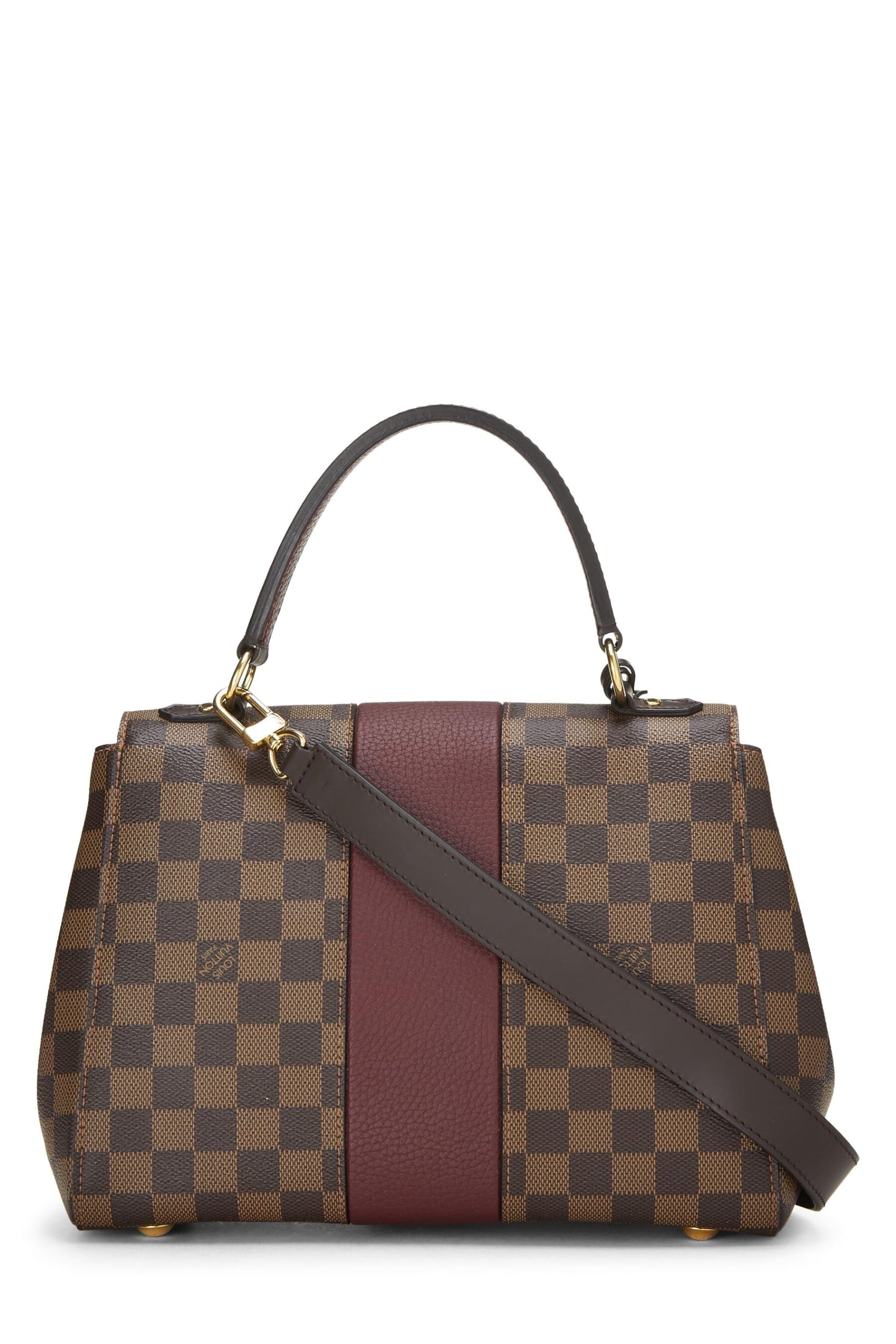 Louis Vuitton, Pre-Loved Burgundy Damier Ebene Bond Street, Burgundy