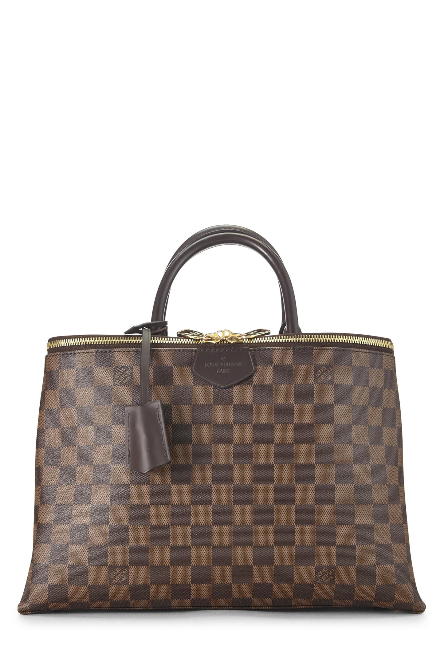 Louis Vuitton, sac fourre-tout Brompton Damier Ebene d'occasion, marron