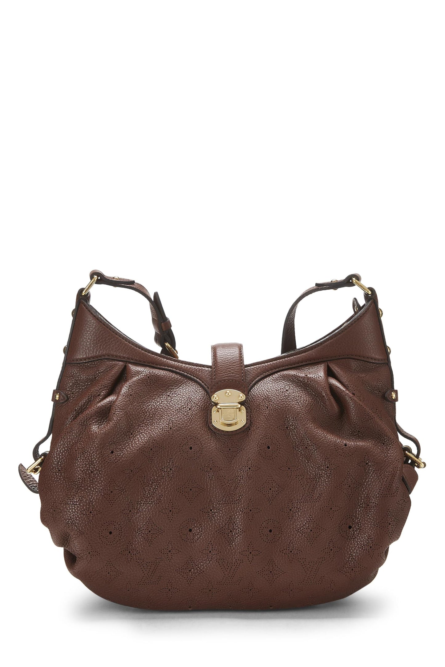 Louis Vuitton, Pre-Loved Brown Monogram Mahina Leather XS, Brown