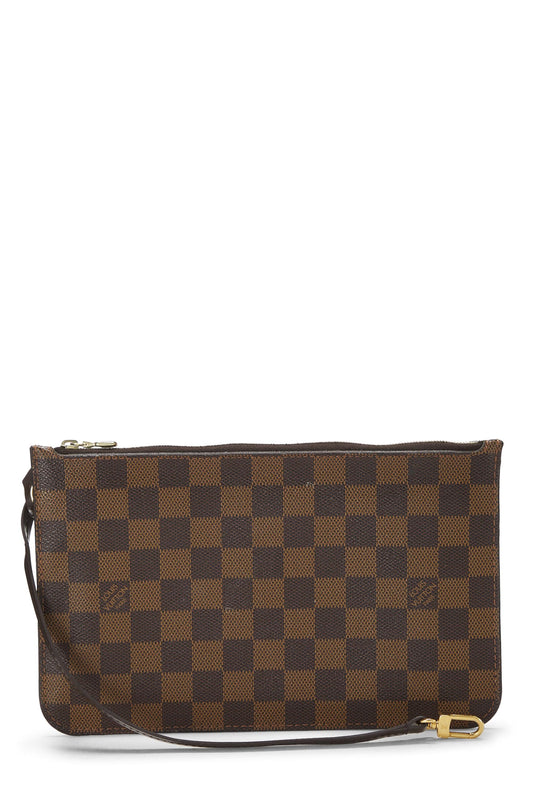 Louis Vuitton, pochette Neverfull MM Damier Ebene d'occasion, marron