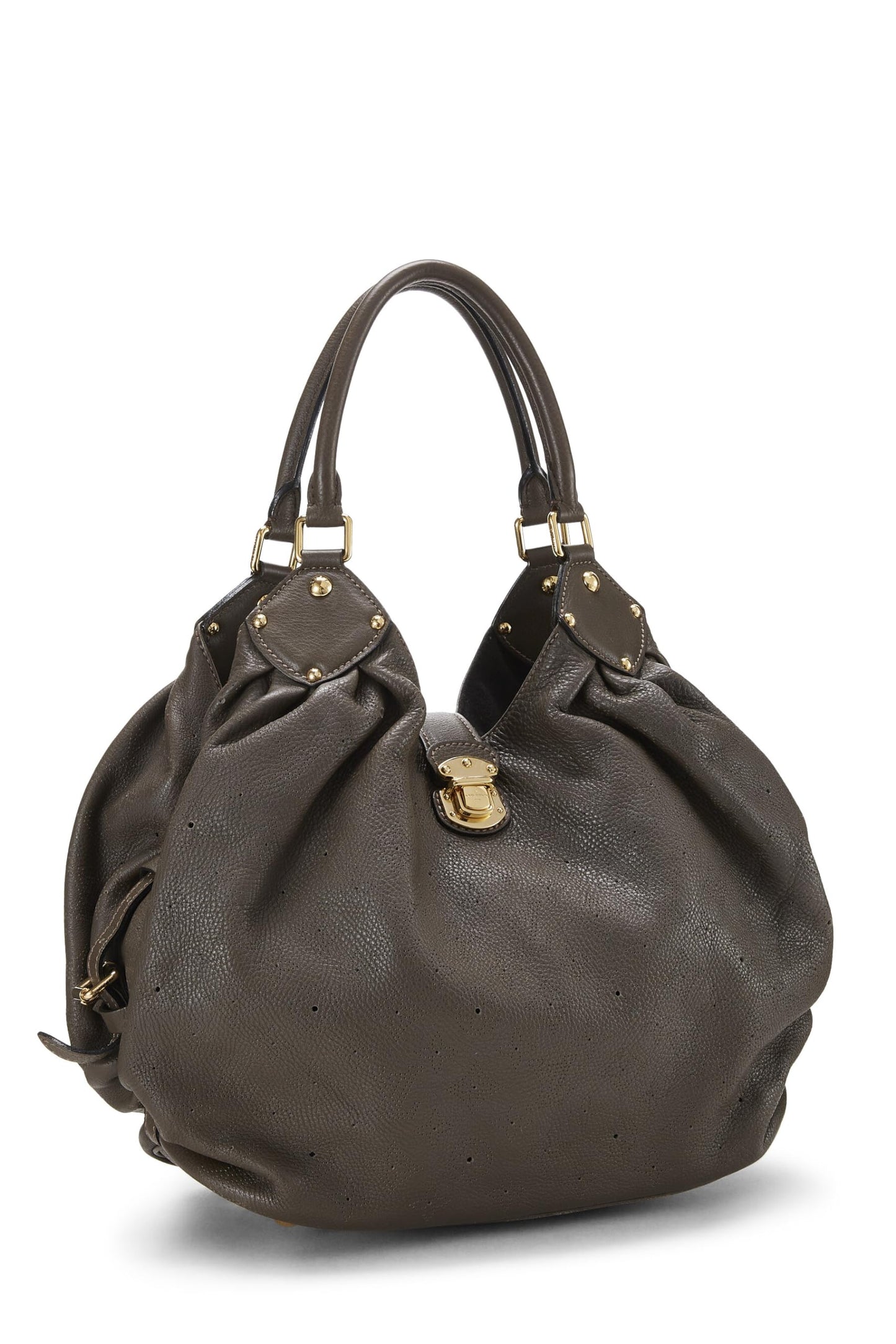 Louis Vuitton, Mahina Large Marron Monogrammé d'occasion, Gris