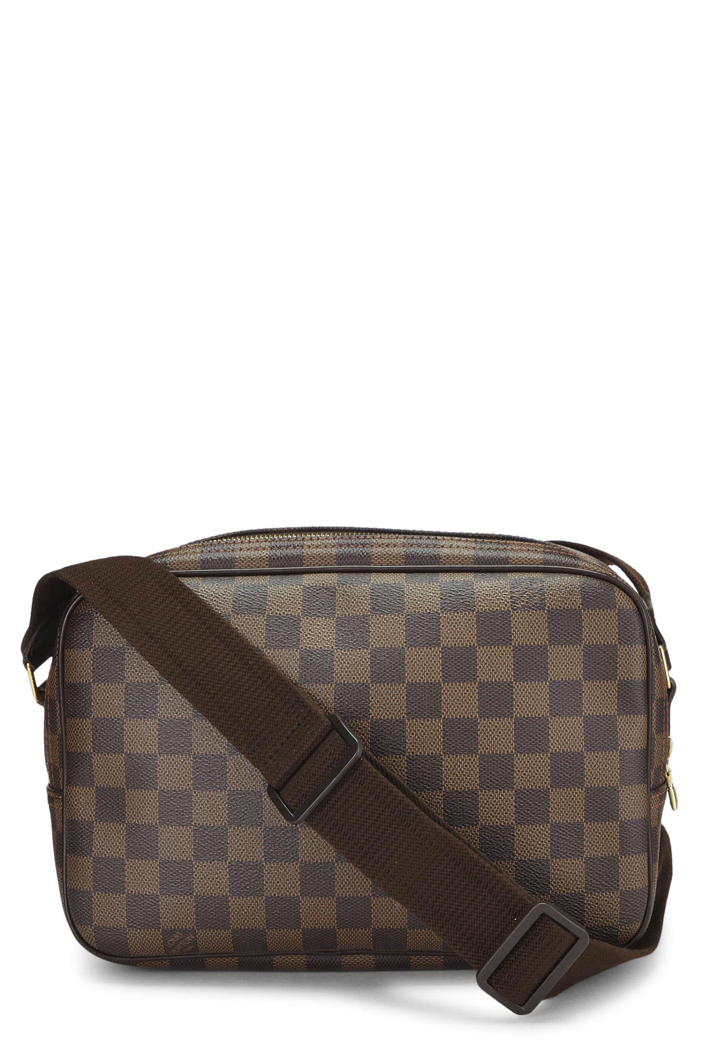 Louis Vuitton, Pre-Loved Damier Ebene Reporter PM, Brown