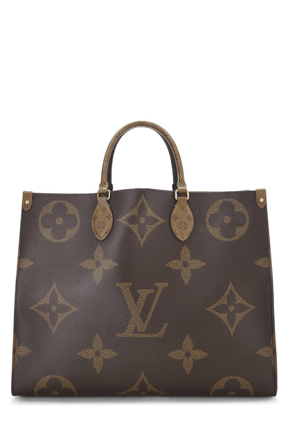 Louis Vuitton, Monogram géant d'occasion On The Go GM, marron