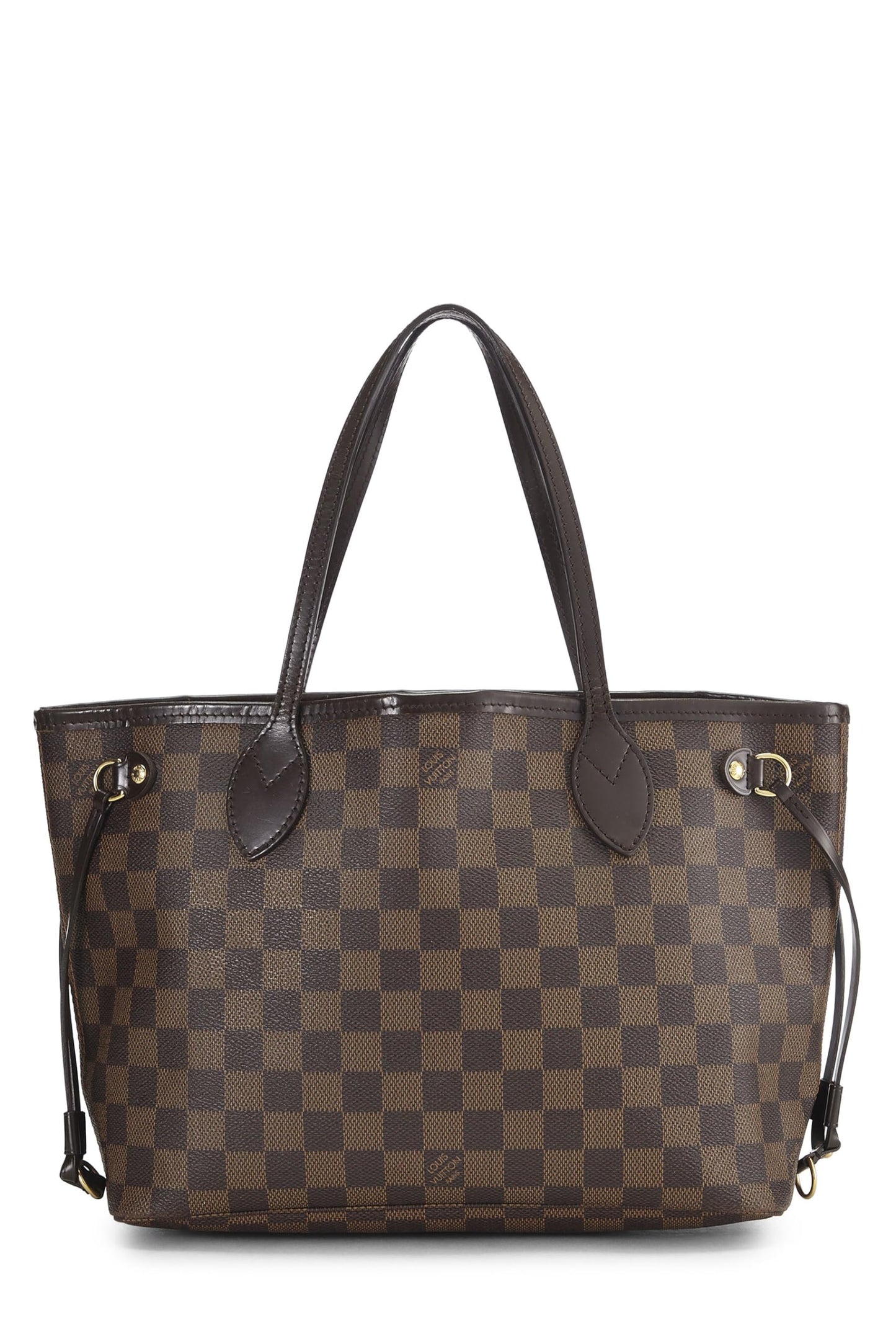 Louis Vuitton, Damier Ebene Neverfull PM d'occasion, marron