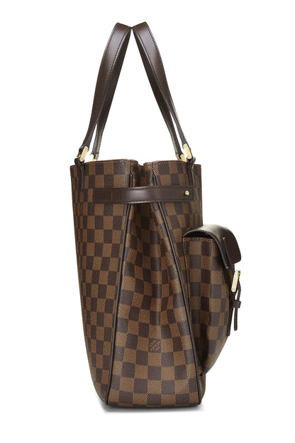 Louis Vuitton, Pre-Loved Damier Ebene Uzes, Brown