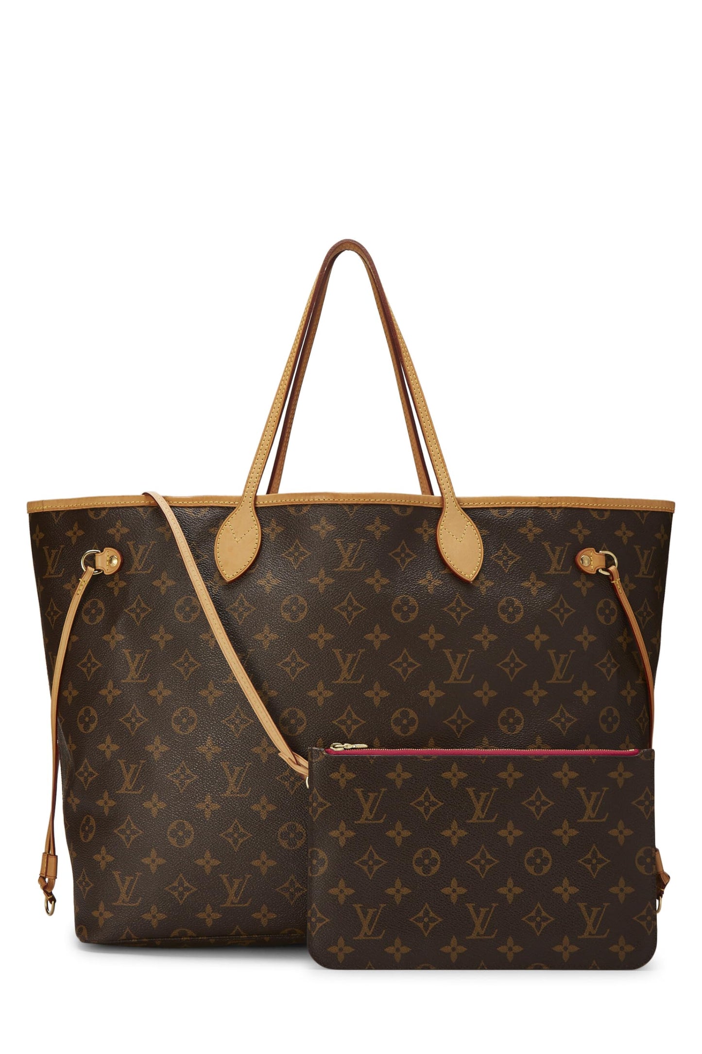 Louis Vuitton, Neo Neverfull GM en toile Monogram rose d'occasion, rose