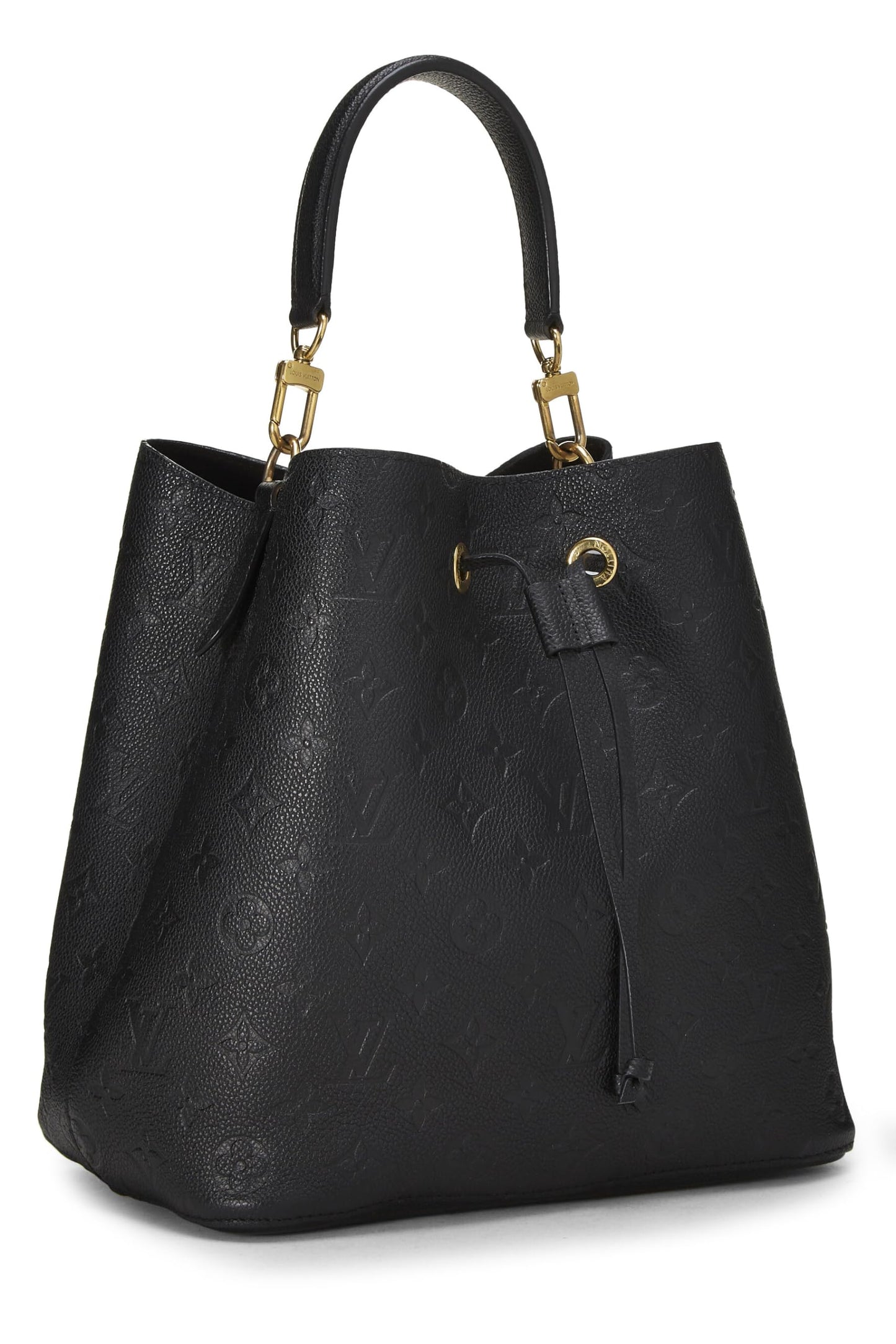 Louis Vuitton, Monograma negro Pre-Loved Empreinte Neo Noé, Negro