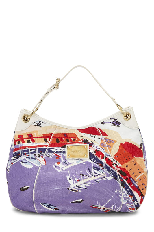 Louis Vuitton, Riviera Galliera GM en toile multicolore d'occasion, multicolore