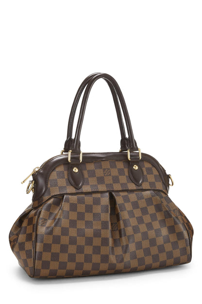 Louis Vuitton, Pre-Loved Damier Ebene Trevi GM, Brown